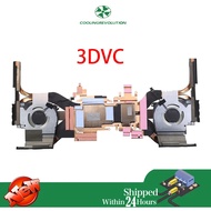 1PCSLaptop New CPU GPU Cooling Fan With Heatsink For Dell ALIENWARE x16 R1 0D7T47 AT3WD003ZA0 AT3WD0
