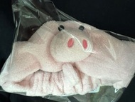 迪士尼粉色小豬火腿造型髮帶