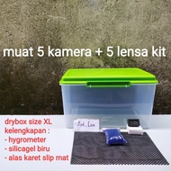 Terlaris! drybox dry container box penyimpan kamera canon nikon