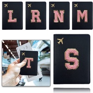 Passport Cover Card Slot Passport Holder Travel Case ID Card Pocket Document Bag Handbag Wallet Saru