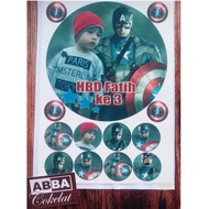CETAK EDIBLE IMAGE / ICING - untuk CAKE