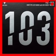 VICTAS Table Tennis Rubber VO1>03 Table Soft High Energy Tension Attack Red 2.0 020242