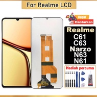 LCD Original Oppo Realme C61 C63 Narzo N63 N61 Screen Touch
