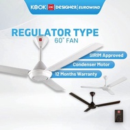 KDK Ceiling Fan 60 Inch K15VO 60”  Regulator