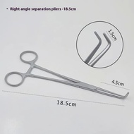 Right-angle detachable ligating forceps elbow hemostatic forceps vascular forceps clamp tissue force