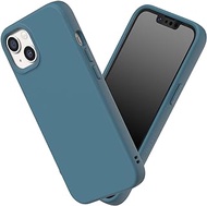 RHINOSHIELD Case Compatible with [iPhone 13/14] | SolidSuit - Shock Absorbent Slim Design Protective Cover with Premium Matte Finish 3.5M / 11ft Drop Protection - Ocean Blue