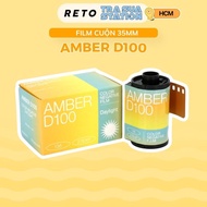 Film Retocolor Amber D100 35mm single box 1 roll 36exp Date Cao