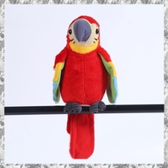 Talking Parrot Talking Parrot Plush Toy Electronic Bird Pet Talking Plush Parrot for Kids Early Educ