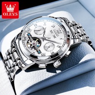 OLEVS | นาฬิกาผู้ชายอัตโนมัติกันน้ำ