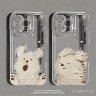 Oil Painting Puppy Apple15Phone case14iPhone13proNew8SESoft7plusSiliconexsmax/12/6s UBDC