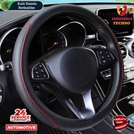 Steering Wheel Cover Steering Wheel Cover/ Leather Car Steering Wheel Cover 37CM anti-slip Car Steer
