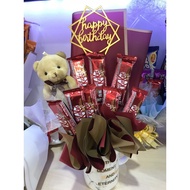 Coklat bunga bouquets