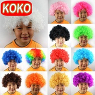 Wig Party Popular Stylish 70S Afro Wigs Clown Costume Disco Fancy Dress