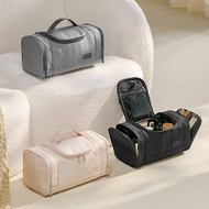 Square Wash Bag Portable Water-Repellent Cosmetic Bag Large-Capacity Portable Wash Bag Multifunction