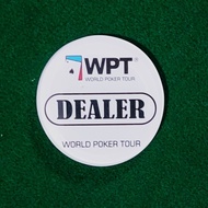 Premium Acrylic Poker Dealer Button Casino Style Card Game Essential Board Game