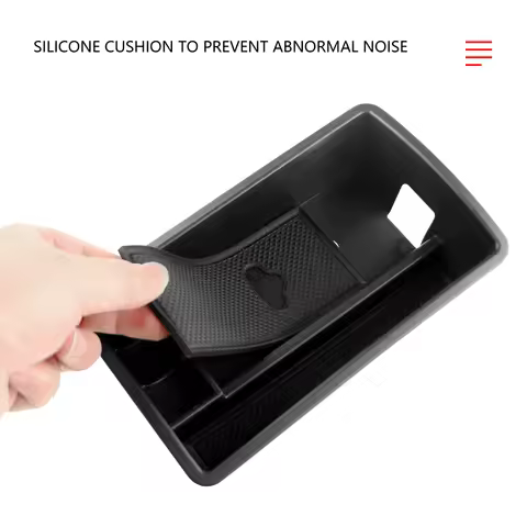 Car Armrest Storage Box for Audi A3 8V 2013-2019 ABS Car Central Console Container Organizer Stowing