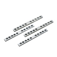 10Pcs Electric Guitar 6 Hole Humbucker Pickup Metal Spacer Bars Pole Spacing 50mm 52mm Neck Bridge G