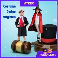 Kids Costume Judge Lawyer Magician Cosplay Costume Judge For Kids Boys Girl Carnival Party School Ca