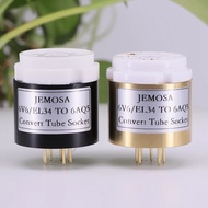 1PC 6L6 EL34 6P3P 6P6P 6V6 TO 6AQ5 DIY HIFI Audio Vacuum Tube Amplifier Convert Socket Adapter