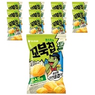 Korea Orion Turtle Chip 3 Flavors Corn Soup, Injeolmi, Chocolate Churros 30g/65g/80g Kkobuk Chip, Gg
