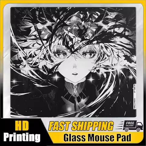 Wallhack Sp-005 Awake Sora Glass Mouse Pad 450x400MM Large Size E-sports Gaming Desk Pad Photovoltai