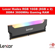 Lexar Hades RGB 16GB (8GB x 2) DDR4 3600MHz Gaming RAM