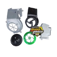 MESIN Magnetic fan Cover F1ZR engineKiri 1 F1Force 2T 2-stroke FIzr FizZR - Complete Fiz R Magnetic 