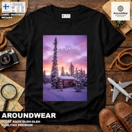 FINLAND 5 SOUVENIR T-SHIRT, WEAR ORIGINAL FINLAND COUNTRYTAG, PREMIUM SOUVENIR MATERIAL, GIFT