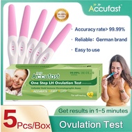 ACCUFAST 5Pcs OPK Ovulation Test Kit Midstream Stick 99.99% Accurate