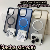 Case MAGSAFE PREMIUM STAND 360 HARD MAGNETIC FREE RING CAMERA IPHONE 11 | 11 PRO | 11 PRO MAX