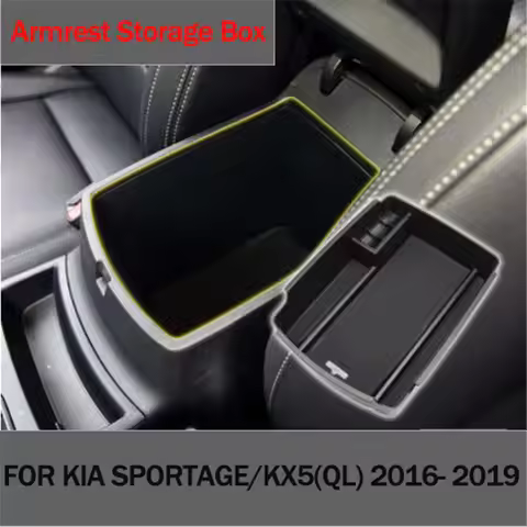 For Kia Rio K2 K3 K4 K5 KX3 KX5 Sportage QL Forte Cerato Sorento KX7 Mohave Car Central Armrest Stor