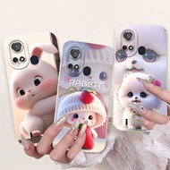 Camera Protection Cover For Itel A58 Lite A49 Play Case A631L Cute Cartoon Rabbit Love Heart Soft Si