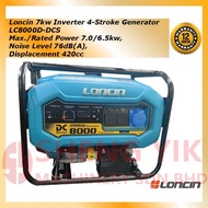 Shengyik Loncin 7kw Inverter Generator Key Start ID8000d-DCS 1 Year Warranty