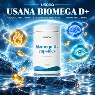 【BUY 3 GET 1】USANA BiOmega D+鱼油胶囊 Choose USANA BIOMEGA D+ for a More Focused Omega-3 and Vitamin D S