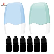 Roller Stamps Roller Garbled Photosensitive Stamp 2Pack Confidential Roller Stamp with 6Pack Ink, Id