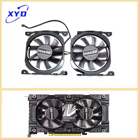 NEW 4PIN CF-12815S GTX660 GTX760 For INNO3D GEFORCE GTX 650TI 660Ti 670 660 X2 Graphics Card Cooler 