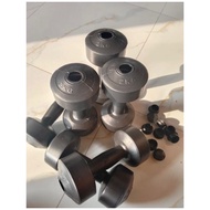 [366SH] 2kg DUMBELL/ BARBEL EMPTY WITHOUT FILLING Dumbbell Dumbbell Set Dumbbell Adjustable