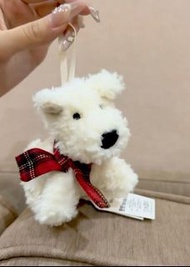 Jellycat西高地鑰匙扣/圍巾西高地掛件