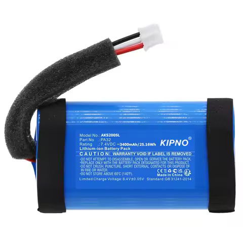KIPNO 3400mAh Speaker Battery PA32 for Anker Soundcore Flare 1, Soundcore Flare2, A3161, A3165