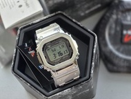 Casio G-SHOCK Gshock G-shock 現貨全新fullset 100%正貨 金屬殼 銀鋼 銀磚  Brand new fullset GMW-B5000D-1 GMWB5000 G