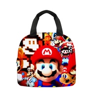 Mario kids lunch box mario student lunch box cooler bag