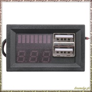 [S D K G] Red Led Digital Display Voltmeter Mini Voltage Meter Volt Tester Panel for Dc 12V Cars Mot