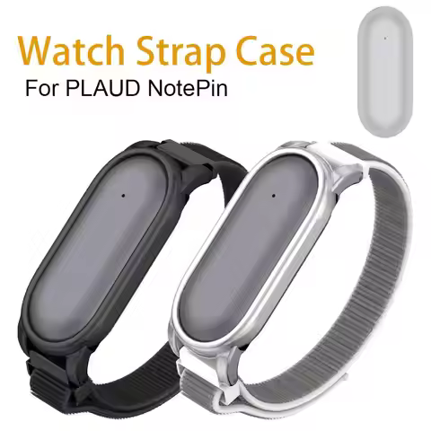 For PLAUD NotePin/NotePin S Protective Cover TPU Integrated Watch Strap Case Voice Recorder Integrat