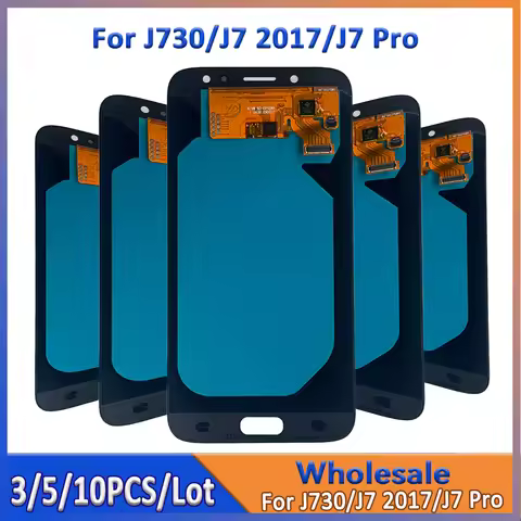 Wholesale3/5/10 Pieces/Lot For Samsung J730/J7 2017/ J7 Pro LCD Screen Touch Display Touch Assembly