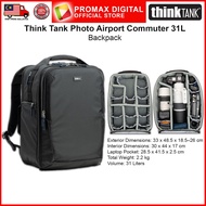 Think Tank Photo Airport Commuter 31L Backpack Capacity 31 Litres for Camera Gear and Lens
