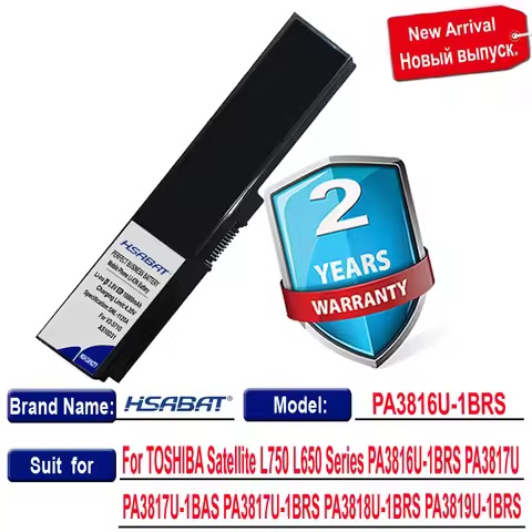 10000mAh HSABAT PA3817 PA3817U Battery for TOSHIBA Satellite L645 L655 L700 L730 L735 L740 L745 L750