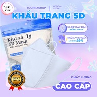 COMBO 200 Khẩu Trang 5D Mask KHÁNH LY Cao Cấp Chống Tia UV Khẩu Trang Y Tế 3 Lớp Kháng Khuẩn 5D
