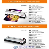 Mesin Laminate Pemotong Kertas / 6 in 1 A4 A3 Laminator Paper Photo Cutter Trimmer Laminate Laminati