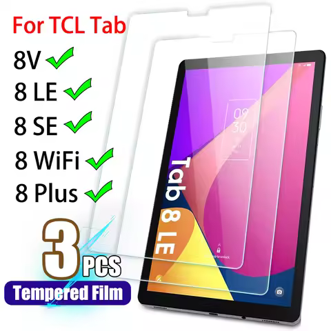 Screen Protector For TCL Tab 8 LE/Tab 8 SE/ 8V / 8 WiFi / 8 Plus 8" Model: 9137W,9132X, 9138S, 6048E