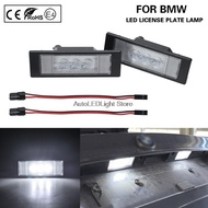2pcs LED Number License Plate Light Lamp For BMW E81 E87 E63 E64 F20 F12 F13 Z4 E85 E86 E89 K48 F06 